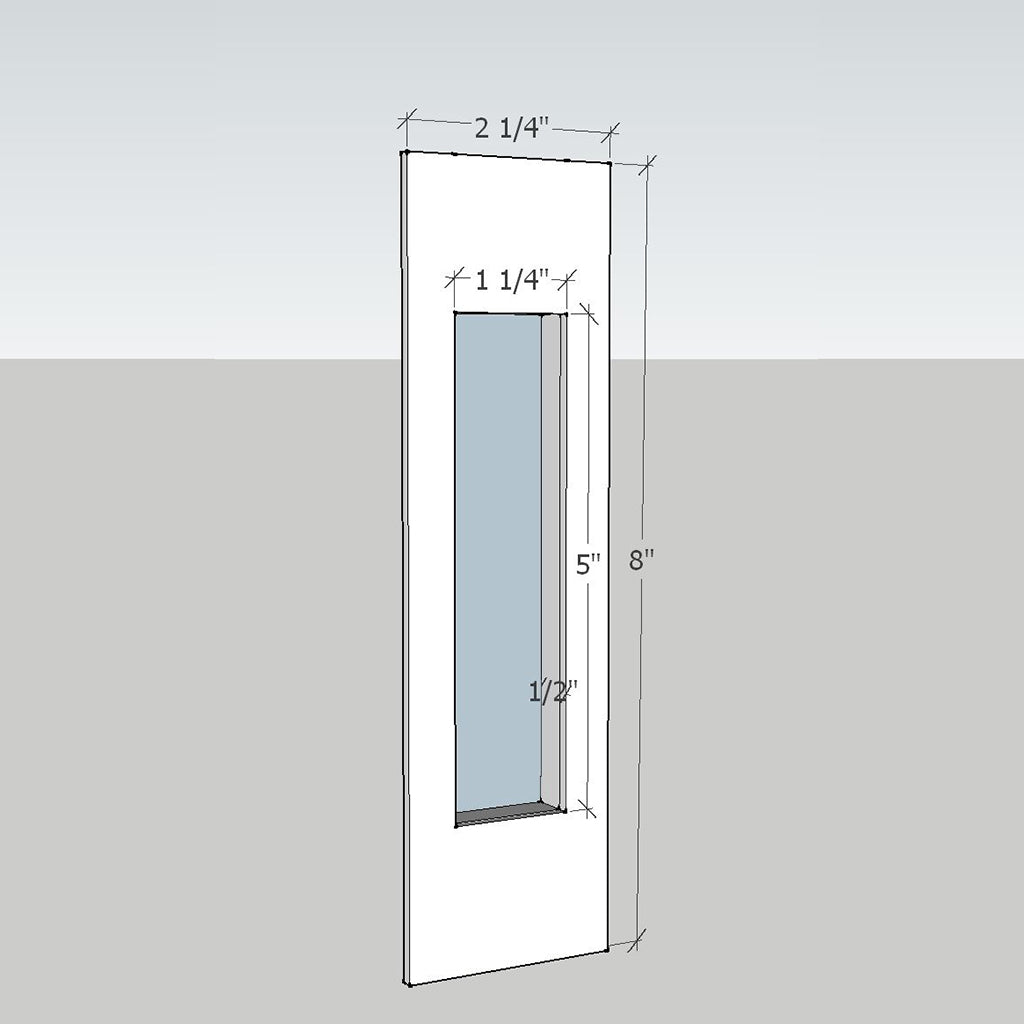 1925 Flush Door Pull