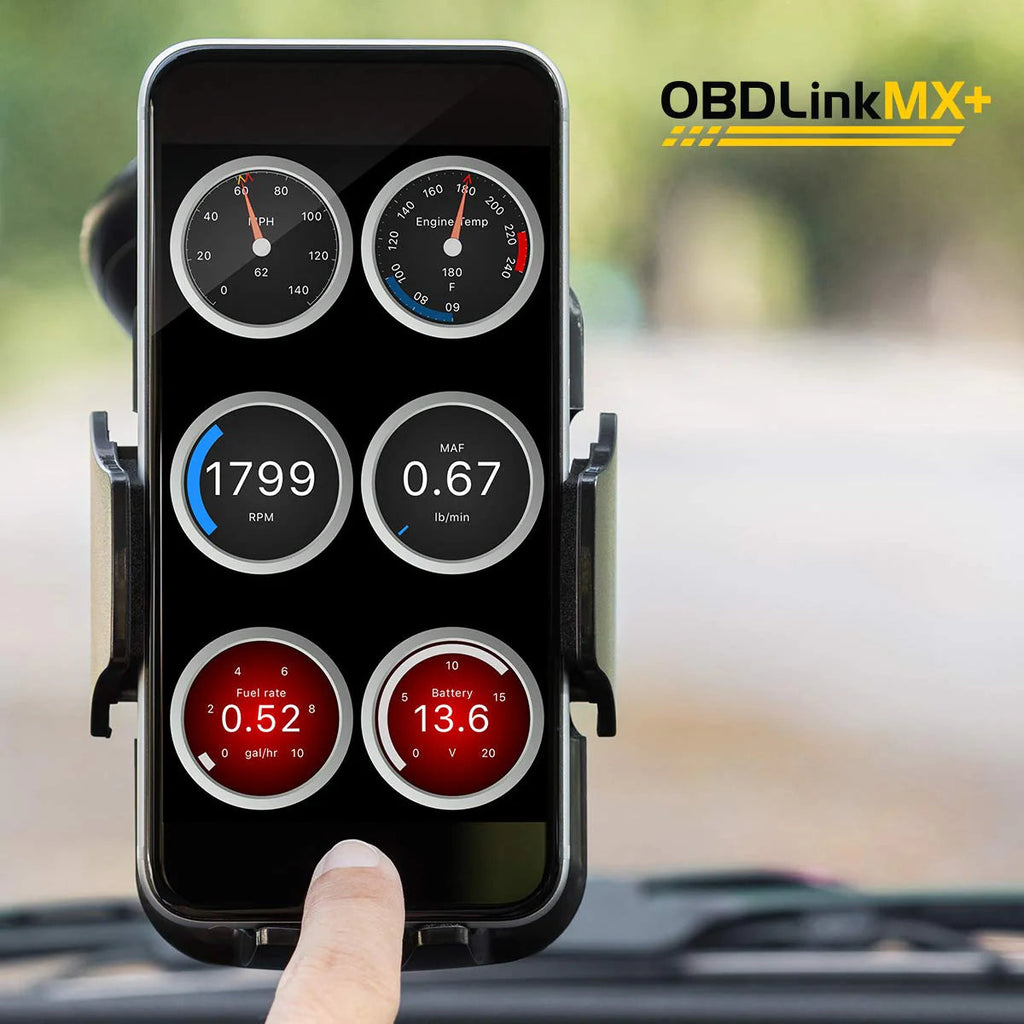OBDLink Bluetooth Scanner for iPhone Android and Windows