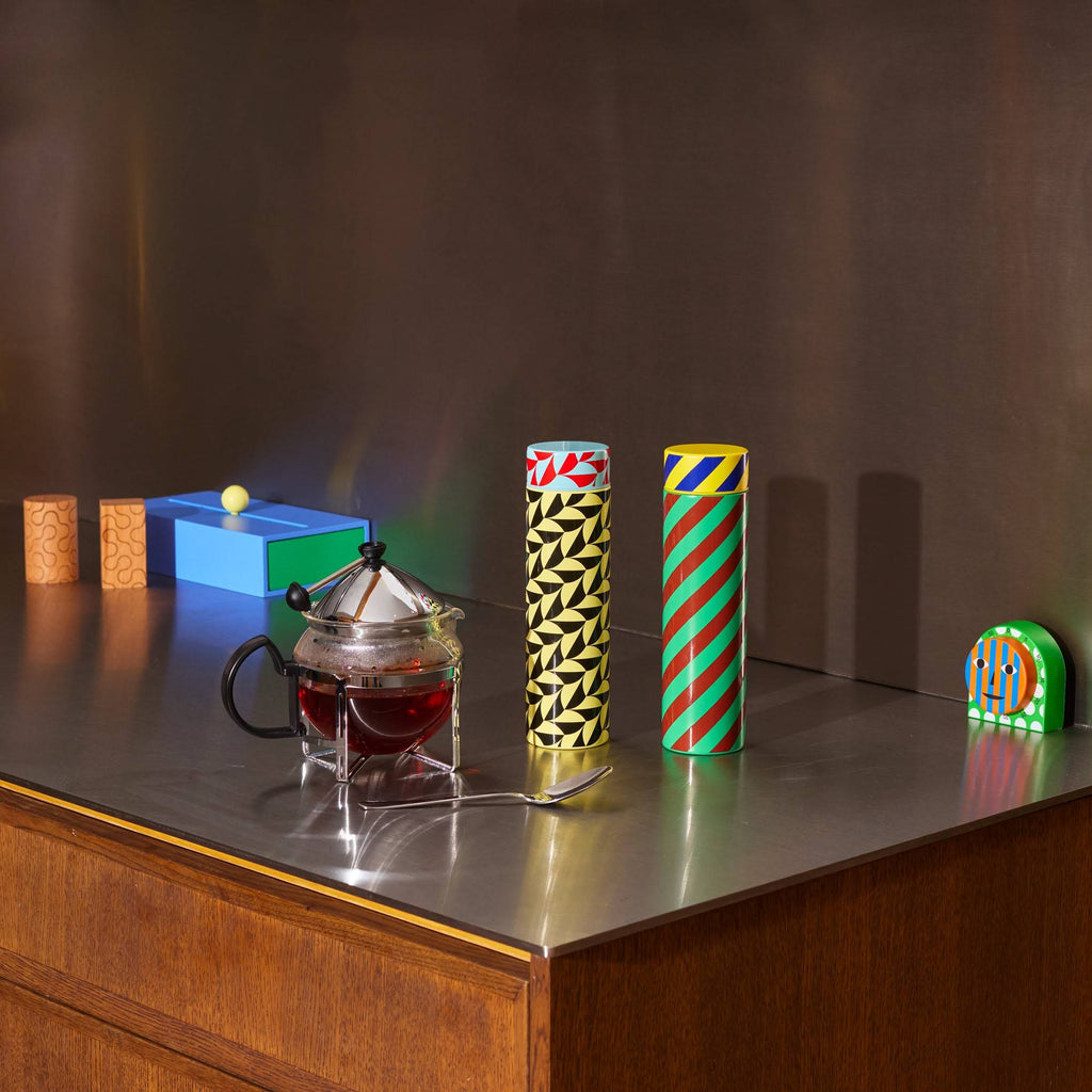 Dusen Dusen Pattern Thermal Bottle - Stripe