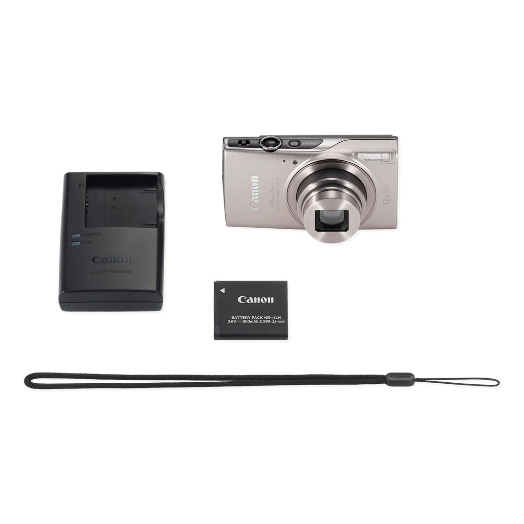 Canon PowerShot ELPH 360 Camera - Silver