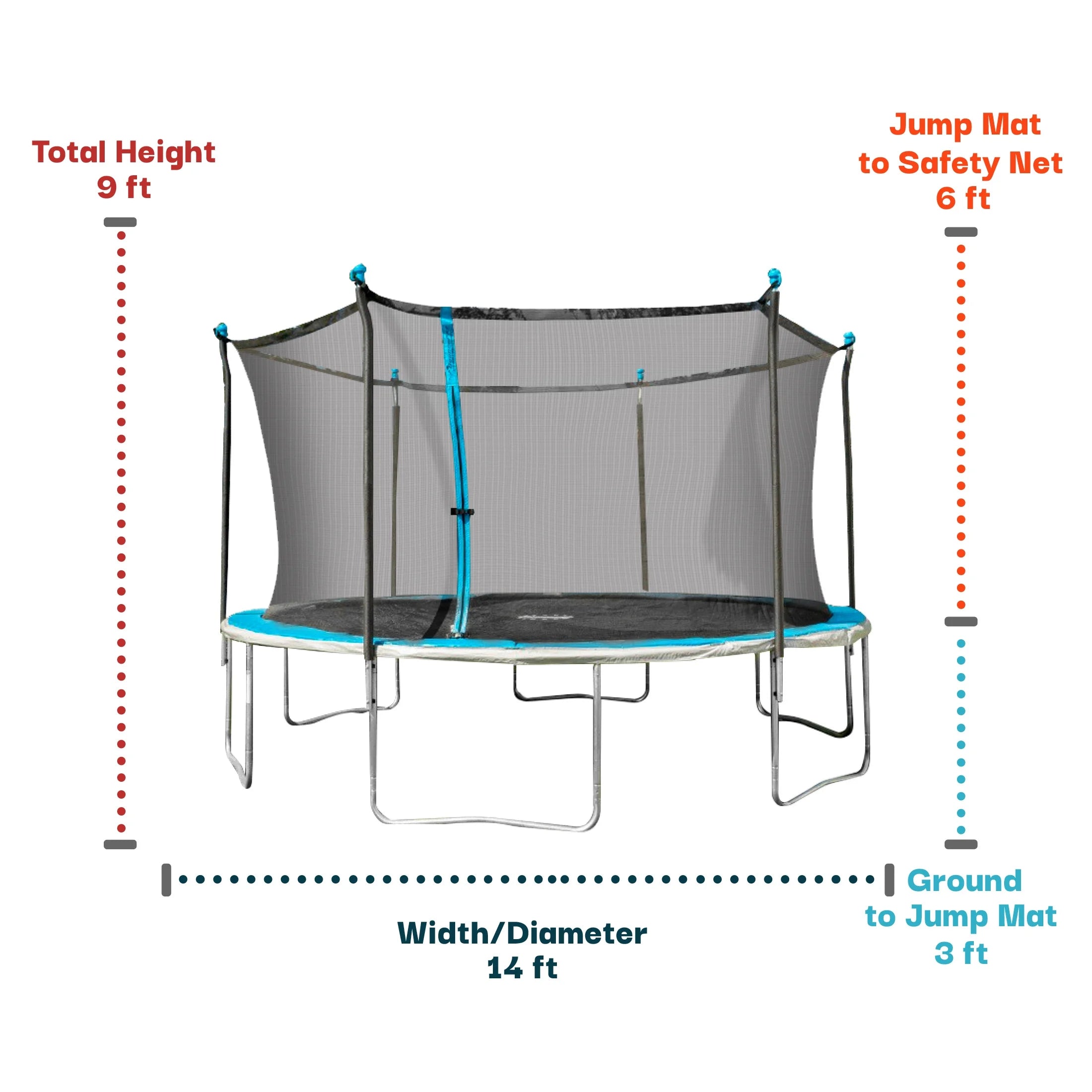 Bounce Pro 14ft Trampoline with Flash Lite Zone