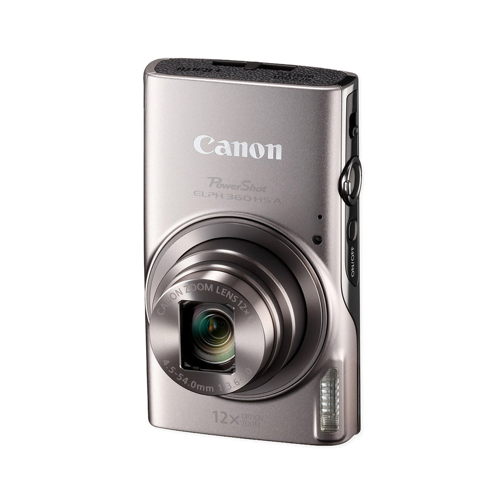 Canon PowerShot ELPH 360 Camera - Silver